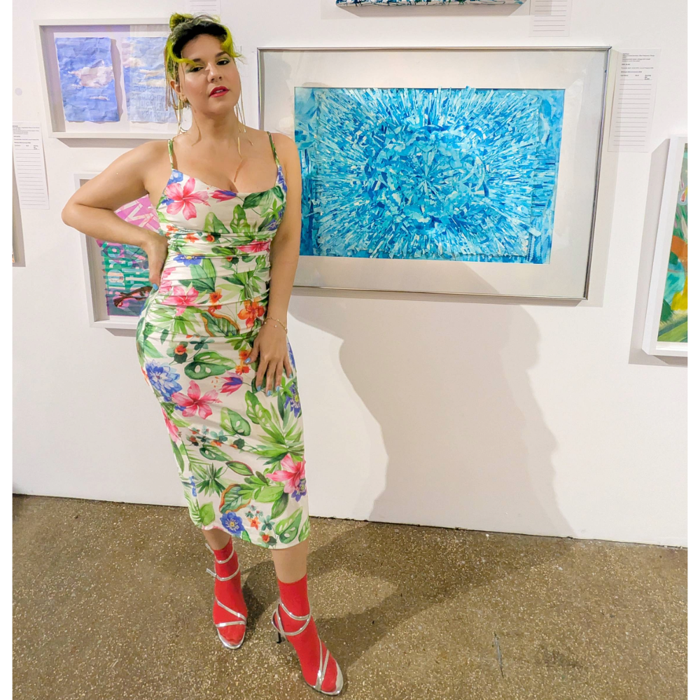Haiiileen with Monochrome Devotion: Blue Frequency Study at Locust Projects